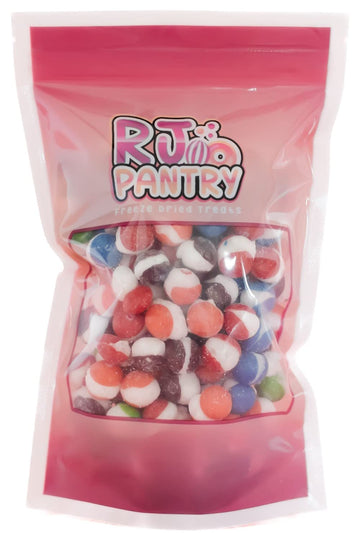 Freeze Dried Fruit Crunch Candy (Wildberry, 4 Oz) Treat Gift Bag Berry Punch, Strawberry, Melon Berry, Wild Cherry And Raspberry