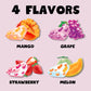 UNHAS ASIAN SNACK BOX Puchao Japanese Gummy Candy Variety Pack, 4 Fruits, Soda & Ramune Flavors, Pack of 2, One Size