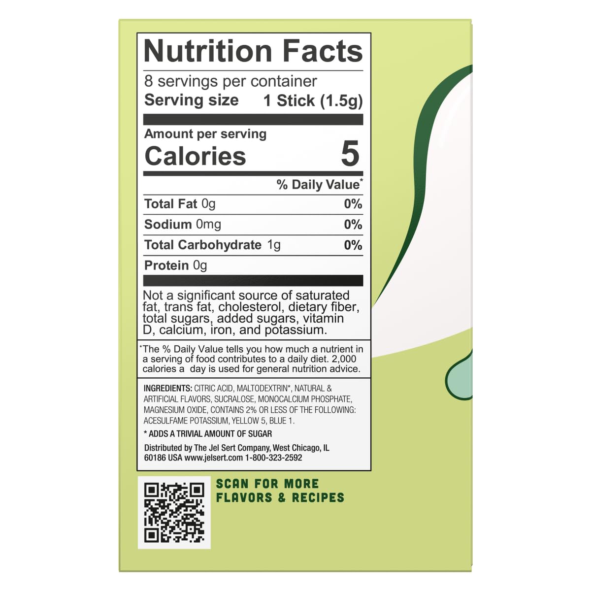 Wylers Light Kiwi Lime Powdered Drink Mix, Pack of 3, 24 Total Servings, 0.42 Ounce Each