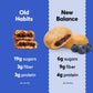 Olyra Blueberry Fruit Bars, Organic Vegan Snack, Low Sugar, Pack of 24