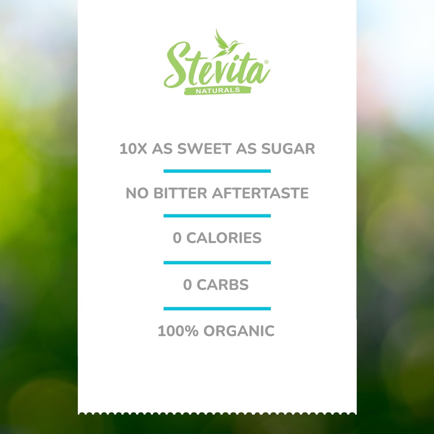 Stevita Organic Stevia - 16 oz, Pack of 2 - Stevia & Erythritol All-Natural Sweetener, No Calories - USDA Organic, Non-GMO, Vega
