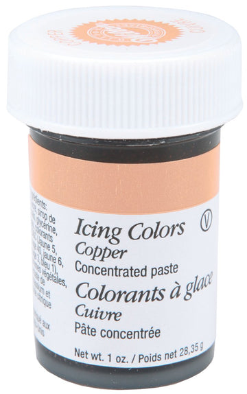 Wilton Icing Color Gel Food Coloring, 1 Ounce, Copper