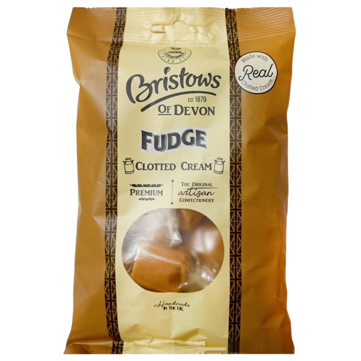 Bristows Clotted Cream Fudge Pack of 6 - 150g (5.29 Ounce)