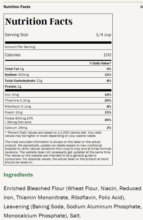 White Lily Non-Gmo Self-Rising Flour, 5 Lb Bag (Pack Of 2)