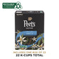 Peets Coffee Flavored Light Roast K-Cup Pods - Vanilla 22 Count - Caramel Brûlée