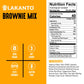 Lakanto Sugar Free Brownie Mix - Sweetened With Monk Fruit Sweetener, Keto Diet Friendly, Delicious Dutched Cocoa, High In Fiber, 3G Net Carbs, Gluten Free, Easy To Make Dessert (Pack Of 3)
