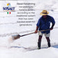 SOSALT DAL MARE DI TRAPANI Coarse Sea Salt, Kosher Certified, 3 Lbs (1.36 Kg), Naturally Farmed, Large Crystal, Great for Cooking
