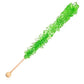 St Patricks Day Rock Candy Sugar Sticks - 18 Indiv. Wrapped - Light Green, Green, White