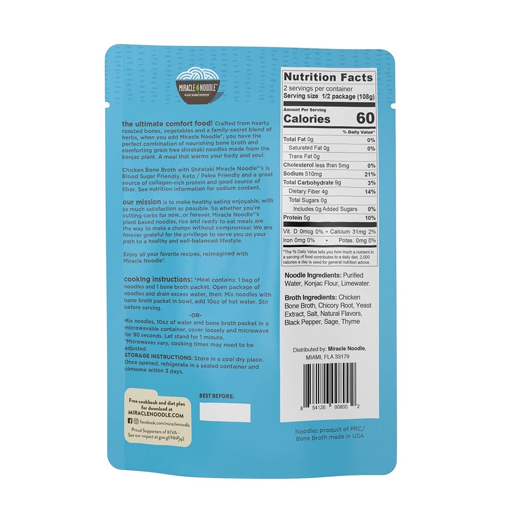MIRACL CHKN BONE BRTH SP ( 6 X 7.6 OZ   )
