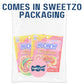 Sweetzo - Infrusions Orchard Mix Juicy Fruit Chews, Individually Wrapped Strawberry, Blood Orange, And Peach Flavored Candies, A