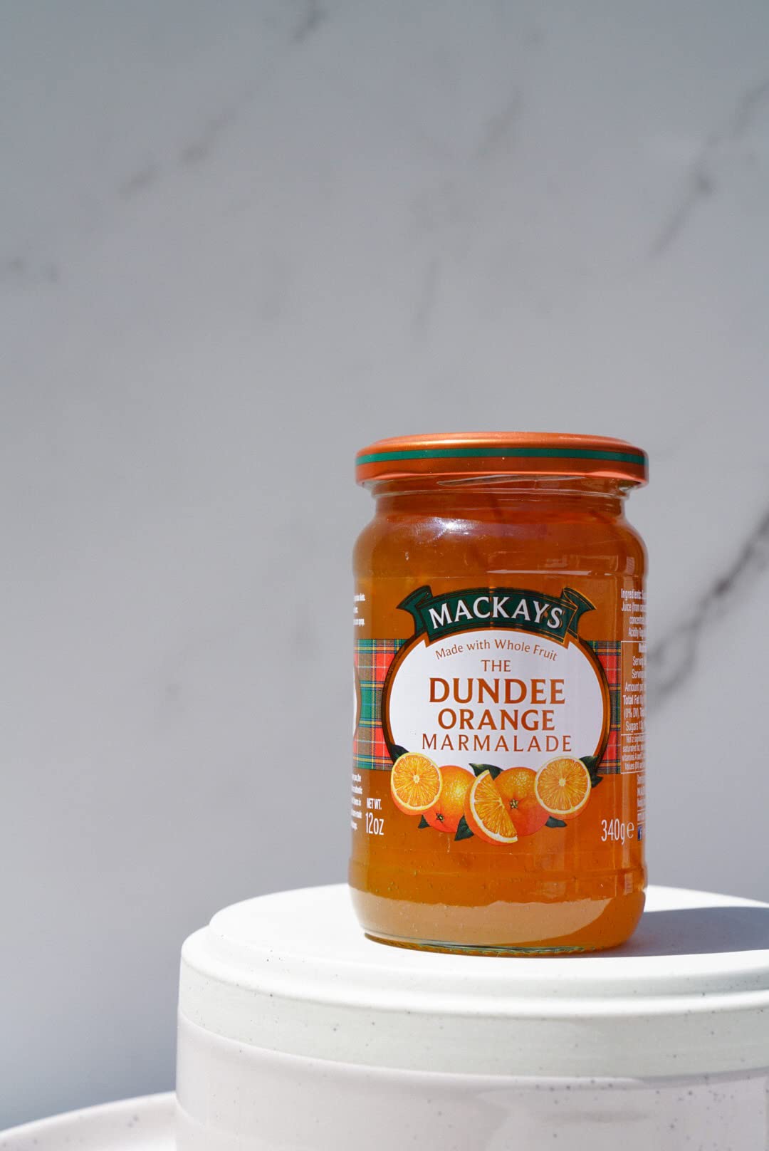 Mackays The Dundee Orange Marmalade, 12 Ounce