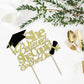 She Believed She Could So She Did Cake Topper For Graduation Decorations, 2024 Graduation Cake Topper, Congrats Grad 2024 Gradua