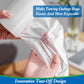 2.6 Gallon Small Garbage Bags,Trash Bag Bin Liners, 15-Liters Bin Bags Wastebasket Bags For Home Office Kitchen Trash Can,Bathro