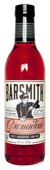 Barsmith Grenadine Syrup, Sweet Cherry Cocktail Mixer, 12.7 Fl Oz, No Artificial Flavors, Non-GMO, Pack of 1