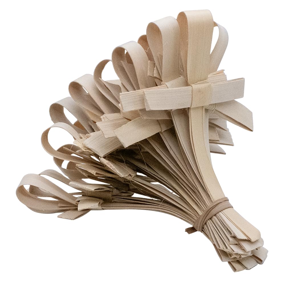 VILLAGE GIFT IMPORTERS Dried Palm Sunday Crosses | Pack of 25 | African Outreach Pre-Made Palm Crosses | for Palm Sunday Church