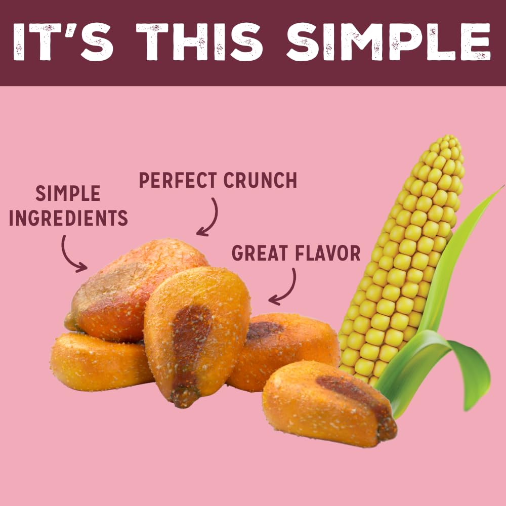 Love Corn Bbq 4Oz X 6 Bags - Delicious Crunchy Corn - Healthy Family Snacks - Gluten Free, Kosher, Non-Gmo - Alternative For Chi