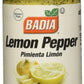 Badia Lemon Pepper Seasoning, 6.5000-ounces (Pack of 6)