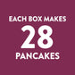 Krusteaz Sweet Cream Pancake and Waffle Mix  Light & Fluffy  26 oz Boxes (Pack of 8)