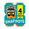 Heinz Beans Snap Pots, 4 Count, 800 G