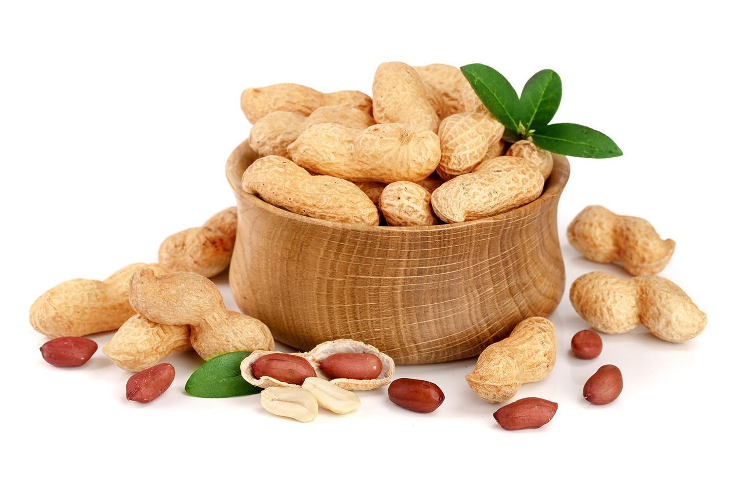 Fruidles Raw Peanuts, Raw Peanuts In Shell, Great For Boiling, Squirrels Feed, Birds Feed And Wildlife, 25 Pound Bag (Single)