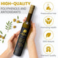 Mediterranean Gold Organic Olive Oil Extra Virgin - First 100% Nature-Made Cold Pressed, Unfiltered & Hand-Harvested, Ensure Hig