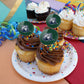 Drew University Secondary Logo Cupcake Picks Toppers Decoration Set Of 6