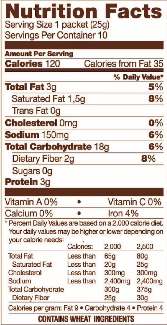 Sophia Cracker Italian Whole Wheat 8.8oz (12-pack)