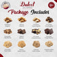 Dulcet Gift Basket Gourmet Signature Variety Of Cookie And Brownie Pastries In An Elegant Assembled Tin Box, Unique Idea For Housewarmings Holidays, Birthday, Sympathy, Get Well, Office Gatherings With Men & Women.