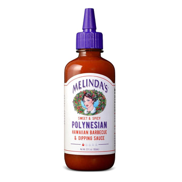 Melindas Hawaiian Style Polynesian Sweet and Spicy Barbecue Sauce 355m