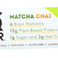 Iqbar Matcha Chai Keto Bars, Vegan, Low Sugar, 1.6 Ounces (Pack Of 12)