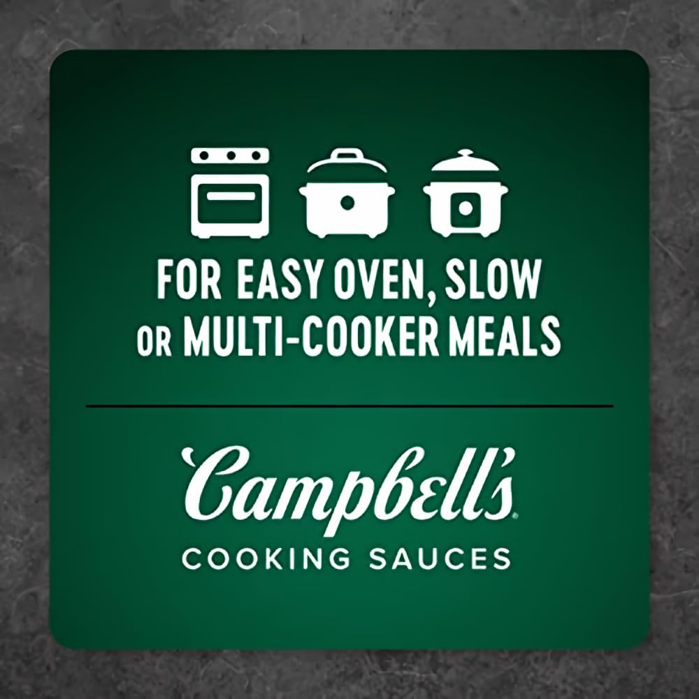 Campbell'S Slow Cooker Sauces Tavern Style Pot Roast With Mushrooms And Roasted Garlic 13Oz (Pack Of 4)