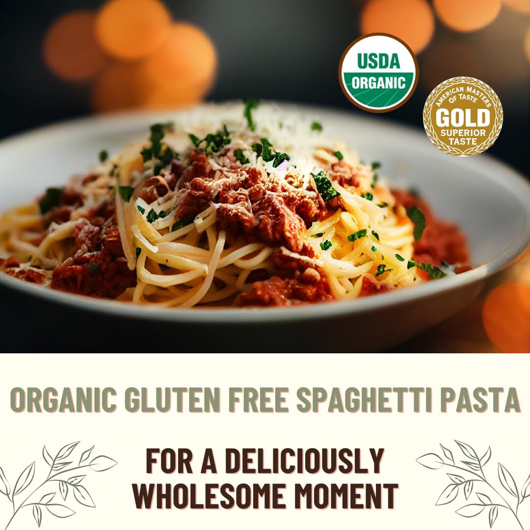 Mountain High Organics Certified Organic Gluten Free Quinoa Spaghetti Pasta 5Lb Bag