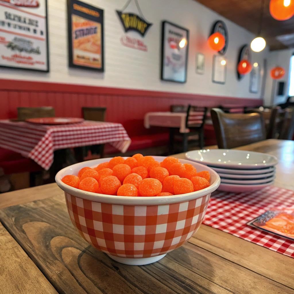 Retro Sours | Hard Tangy Candy | Brought To You By Iconic Candy (8, Tangerine)