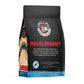Bones Coffee Company Megalodonut Ground Coffee Beans Boston Cream Donut Flavor, Low Acid Flavored Coffee, Made With Arabica Coffee Beans, Medium Roast Gourmet (12 Oz)