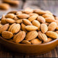 Farm Fresh Nuts Dry Roasted Unsalted California Almonds - Vegan & Keto Friendly, 4 Lbs, Almond Color