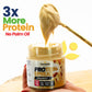 Peanut Butter With Protein, High Protein, 10 G Protein Per Serving, Italian Peanut Cream Plus Protein Spread, 7 Oz, Non Gmo, Pro