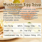 Egg Flower Soup Mix, Shiitake Mushroom Soup Packets, Vegetable Mix, 0.3 Ounce (20 Pack)