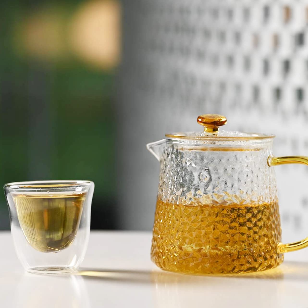 Grace Farms Organic Genmaicha Green Tea (16 Pyramid Sachets) | Japanese Sencha And Toasted Rice | Smooth And Nutty | Organic And