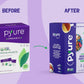 Pyure Organic Stevia Packets | Granulated Sugar Packets - White Sugar Substitute | Zero Carb, Zero Sugar, Zero Calorie Sweetener