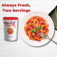 Le Sauce & Co. Spicy Pomodoro Gourmet Pasta Sauce, Two Servings, 8.5 oz Each, All Natural, Imported Italian San Marzano Tomatoes