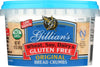 Gillians Foods Bread Crumbs Gluten Free Original - 12 oz - 2 pc