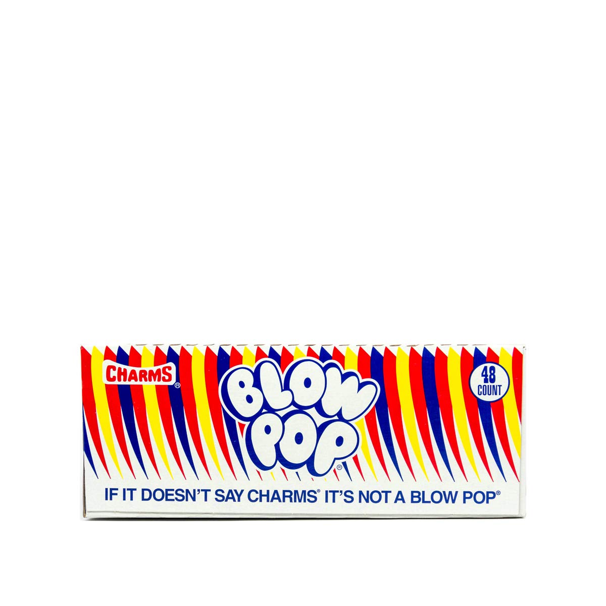 Charms Blow Pops, Flavor, Cherry, 48 Count (Pack Of 1)