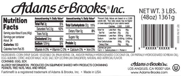 Adams & Brooks Fairtime Taffy - Americana Red, White, and Blue Candy for Candy Buffets, Strawberry, Vanilla, and Blue Raspberry