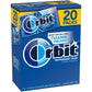 ORBIT Peppermint Chewing Gum Sugar-Free, 20 Packs of 14-Pieces (280 Total) - ORBIT Gum Bulk