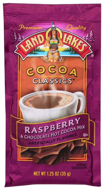 Land O' Lakes Raspberry Cocoa Mix - 1.25 Oz - 12 Pk