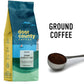Door County Coffee German Chocolate Cake Flavored Coffee | 10Oz Bag | Ground Coffee Medium Roast | 100% Arabica Coffee | German