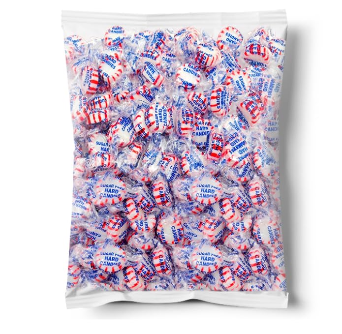 Arcor Sugar-Free Peppermint Starlight Hard Candy (1 Pound Bag)