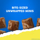 Butterfinger Unwrapped Minis, Bulk 12 Bags, Chocolatey, Peanut-Buttery, Resealable Bag, Halloween Candy, 8 Oz Each