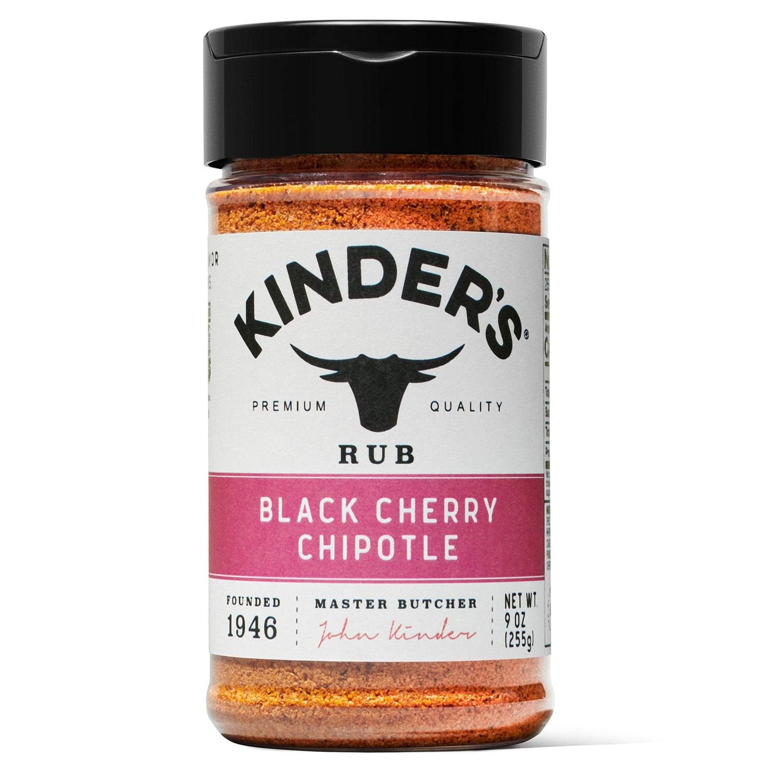Generic Kinders Black Cherry Chipotle Rub 9 oz Seasoning (Single Pack)