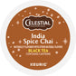Celestial Seasonings India Spice Chai Black Tea, Single-Serve Keurig K-Cup Pods, 96 Count